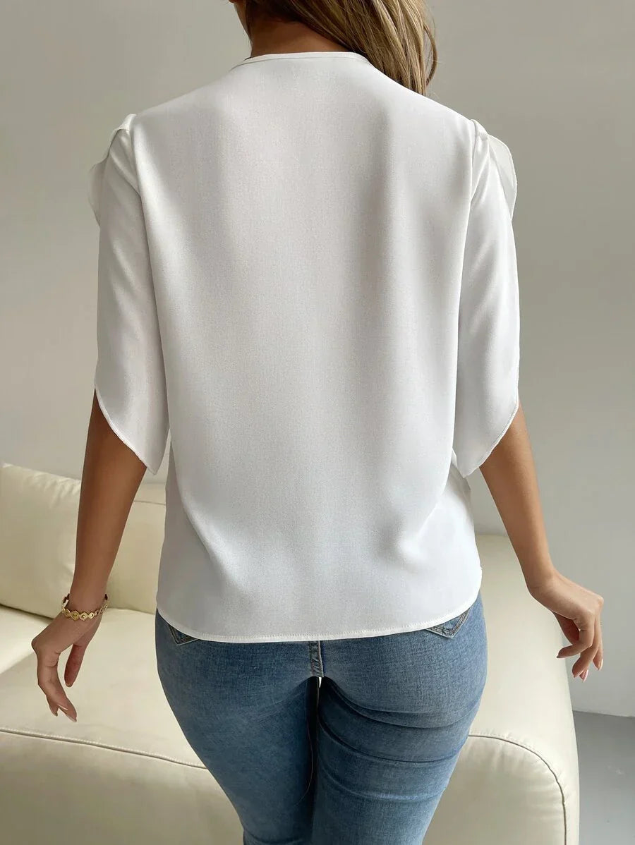 Blusa Leonor Decote V