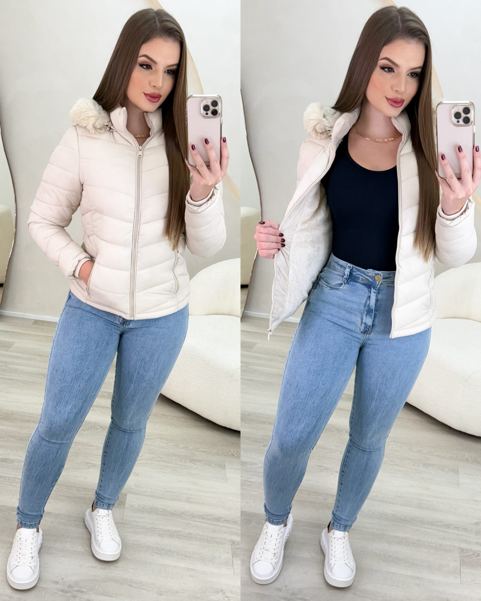 Jaqueta de Nylon