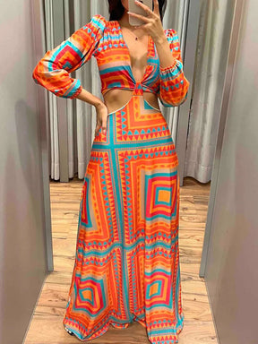 Vestido Maldivas Laranja